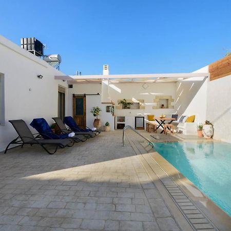 Chrisanthi Elegant Villa Pitsidia Exterior foto